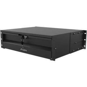 Lanberg AK-2003-B Sertar rack 3U, 19", 360 mm, Negru
