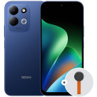 Smartphone Xiaomi Redmi 17, 128GB, 4GB RAM, Dual SIM, 4G, Tri-Camera, Deep Blue + Woven Strap Ring Stand