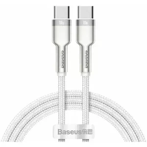 Baseus FrostCore, USB-C Male la USB-C Male, 100 W, 1.2 m, White