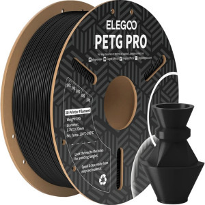 ELEGOO Filament PETG Pro, Black, 1 kg