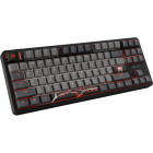 Tastatura Gaming Fury Kanabo K6 TKL RGB Grey/Black Gateron Magnetic Orange Switch