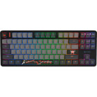 Tastatura Gaming Fury Kanabo K6 TKL RGB Grey/Black Gateron Magnetic Orange Switch
