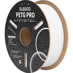 ELEGOO Filament PETG Pro, White, 1 kg