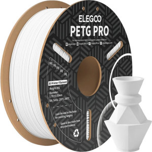 ELEGOO Filament PETG Pro, White, 1 kg