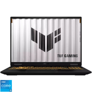 ASUS Gaming 16'' TUF 16 FX610JH, FHD+ 144Hz, Procesor Intel® Core™ i5 14450HX (20M Cache, up to 4.80 GHz), 16GB DDR5, 512GB SSD, GeForce RTX 5050 8GB, No OS, Off Black