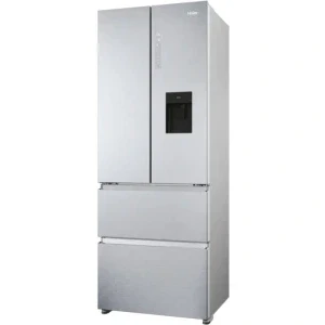 Haier HFR5719EWMG, 444 L, Clasa E, No Frost, Air Surround Fresher Tech, My Zone, Dozator apa, Control electronic, 190 cm, Argintiu