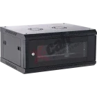 Xcab Xcab-N4U45S.9004 4U, Wall mount, 600 x 450, Glass door, Negru