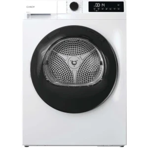 Candy GD 9N2B-S, Pompa de caldura, 9 kg, Clasa D, AI Smart Move, Easy Iron Plus, Alb