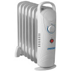 Mesko Calorifer electric MS7804, 800 W, 7 elementi, Cu ulei, Termostat ajustabil, Alb