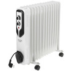 Adler Calorifer electric AD7818, 2500 W, 13 elementi, Cu ulei, 3 trepte, Termostat ajustabil, Alb