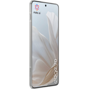 Motorola Edge 70 Swarovski, 512 GB, 12GB RAM, Dual SIM, 5G, Tri-Camera, Pantone Cloud Dancer + Casti moto buds loop, Sound by Bose, Swarovski
