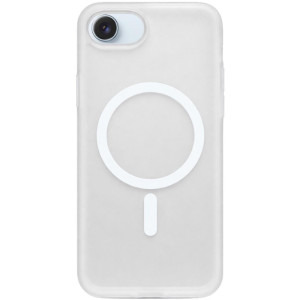Lemontti Capac protectie spate EliteGuard Magsafe White pentru iPhone 17e/iPhone 16e