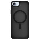Lemontti Capac protectie spate EliteGuard Magsafe Black pentru iPhone 17e/iPhone 16e