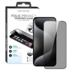 Folie protectie Lemontti Sticla Privacy Full Fit Black pentru iPhone 17 Pro Max