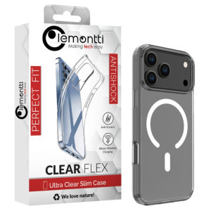 Lemontti Capac protectie spate Clear Shield Magsafe Transparent pentru iPhone 17 Pro Max