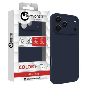 Lemontti Capac protectie spate Silicon Soft Slim Magsafe Bleumarin pentru iPhone 17 Pro Max