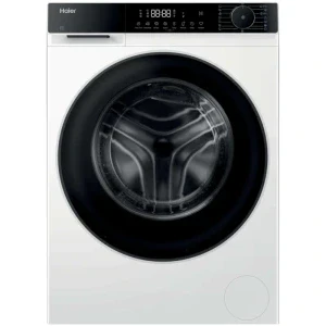Haier HW80-BP14357TU-S, Slim, 8 kg, 1400 RPM, Clasa A, Inverter, Smart Dual Spray, hOn, Alb