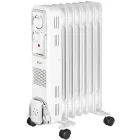 ECG Calorifer electric OR1570, 1500 W, 7 elementi, Cu ulei, 3 trepte, Termostat ajustabil, Alb