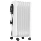 ETA Calorifer electric Solero 0625, 1500 W, 7 elementi, Cu ulei, 3 trepte, Termostat ajustabil, Alb