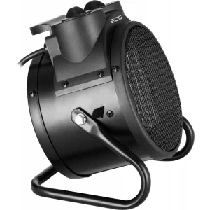 ECG Aeroterma electrica HH2010, 2000 W, 2 trepte, Ventilare, Negru