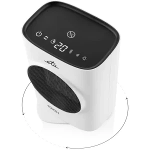 ETA Aeroterma ceramica Fogos II 4623, 1500 W, 2 trepte, Ventilare, Alb