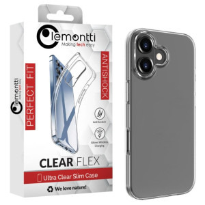 Lemontti Capac protectie spate Silicon Transparent pentru iPhone 17