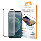 Folie protectie Lemontti Sticla Full Fit Black pentru iPhone 16 Plus