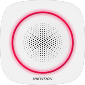 Hikvision Sirena wireless de interior DS-PS1-I-WE(B)-R, AX PRO