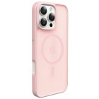 Lemontti Capac protectie spate EliteGuard Magsafe Pink pentru iPhone 16 Pro Max