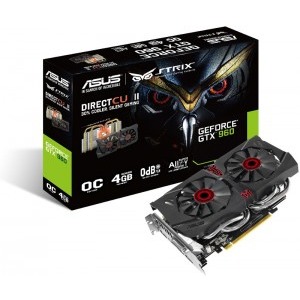 ASUS GeForce GTX 960 STRIX DirectCU OC 4GB GDDR5 128-bit