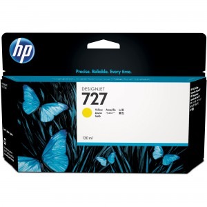 HP Cartus 727 Large Yellow