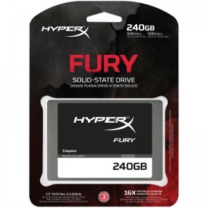 HyperX FURY 240GB SATA-III 2.5 inch