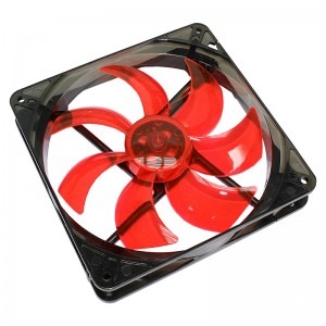 Cooltek Silent Fan 140 Red LED