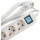 Priza/prelungitor Spacer PP-3-45-TC-USB 3x Schuko, 1x USB, 1x USB-C, 4.5m, White