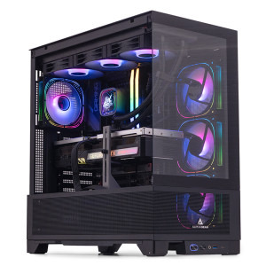 Gaming GREUCEANU Epic HyperPro, Intel i7-14700KF 3.4GHz, 64GB DDR5, 2TB SSD, RTX 4080 SUPER 16GB GDDR6X, Iluminare RGB, Windows 11 Home preinstalat (Game Ready)