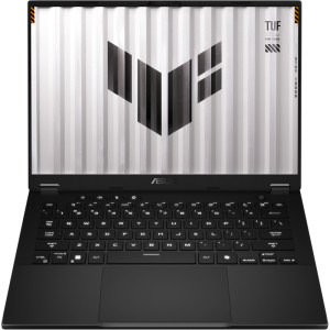 ASUS Gaming 14'' TUF A14 FA401UU, 2.5K 165Hz, Procesor AMD Ryzen™ 7 8845HS (16M Cache, up to 5.1 GHz), 16GB LPDDR5X, 512GB SSD, GeForce RTX 4050 6GB, No OS, Jaeger Gray