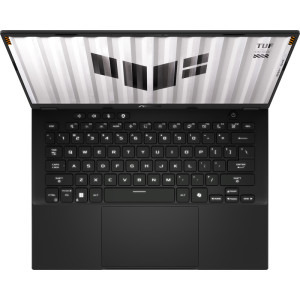 ASUS Gaming 14'' TUF A14 FA401UU, 2.5K 165Hz, Procesor AMD Ryzen™ 7 8845HS (16M Cache, up to 5.1 GHz), 16GB LPDDR5X, 512GB SSD, GeForce RTX 4050 6GB, No OS, Jaeger Gray