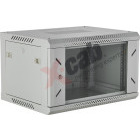Xcab Xcab-9U45S.7035 9U, Wall mount, 600 x 450, Glass door, Gri