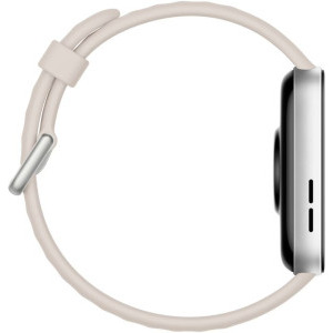 Huawei Watch FIT 3 Silver Body with White Fluoroelastomer Strap