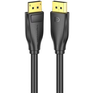 Vention DisplayPort Male - DisplayPort Male, 4K@60Hz, 1 m, negru