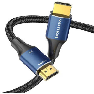 Vention HDMI Male - HDMI Male, 8/4K@60/120Hz, 1.5 m, albastru