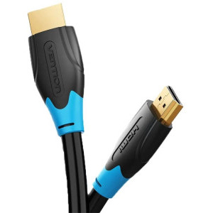 Vention HDMI Male - HDMI Male, 4K/1080p@60Hz 1 m, negru/albastru