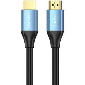 Vention HDMI Male - HDMI Male, 2 m, albastru/negru