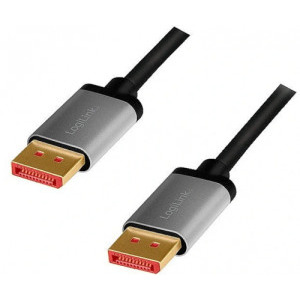 Cablu video Logilink DisplayPort Male - DisplayPort Male, v1.4, 3 m, Negru