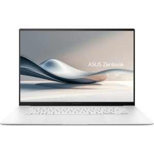 ASUS 16'' Zenbook S 16 OLED UM5606WA, 3K 120Hz Touch, Procesor AMD Ryzen™ AI 9 HX 370 (24M Cache, up to 5.10 GHz), 32GB LPDDR5X, 2TB SSD, AMD Radeon 890M, Win 11 Pro, Scandinavian White