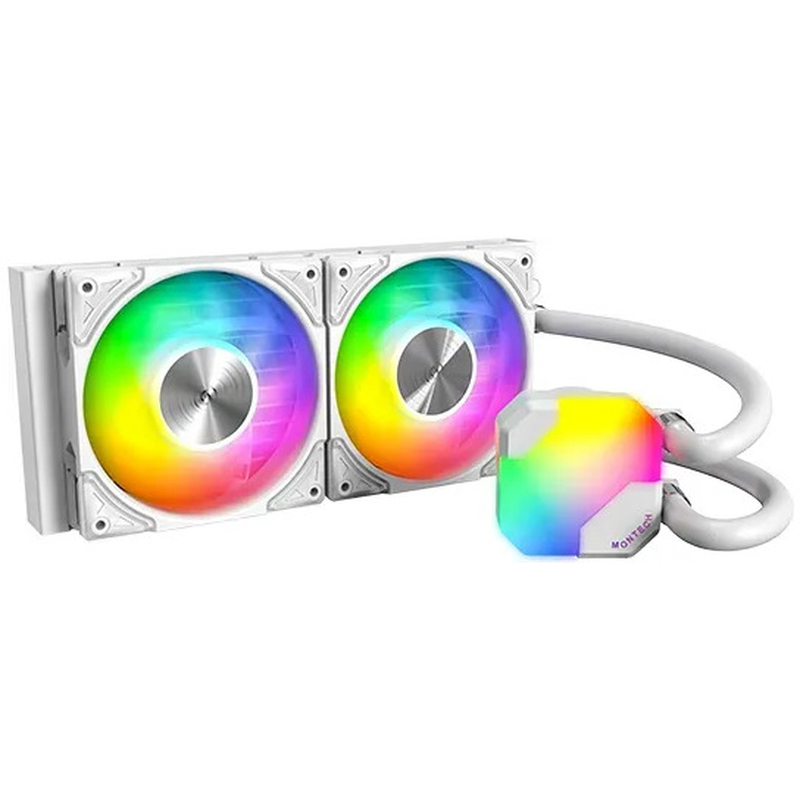 Cooler CPU Montech HyperFlow ARGB 240 White