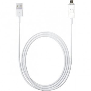 Cablu periferice PNI USB 2.0 Male tip A - microUSB 2.0 Male tip B, 1.0m, alb