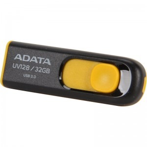 ADATA DashDrive UV128 32GB USB 3.0 negru/galben