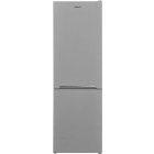 Combina frigorifica Heinner HCNF-V291SE++, 294 L, No Frost MultiCooling, Clasa E, Freezer Shield, Iluminare LED, 186 cm, Argintiu