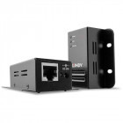Adaptor LINDY USB 2.0 tip A Male - RJ-45 Female - USB 2.0 tip A Female, Extender USB 2.0, 1 Port, pana la 50 m